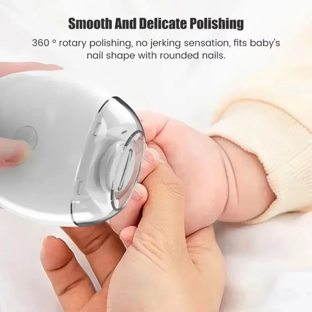 Coupe-ongles électrique 2 en 1 avec lumière LED, lime à ongles automatique, mini outils de manucure