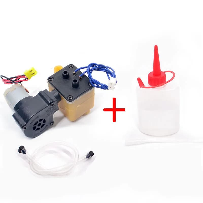 Heng – générateur de fumée longue avec panneau abaisseur d'huile liquide, Machine pour réservoir 1/16 HL 6.0S/6.1S/7.0/7.1, remorque/camion RC
