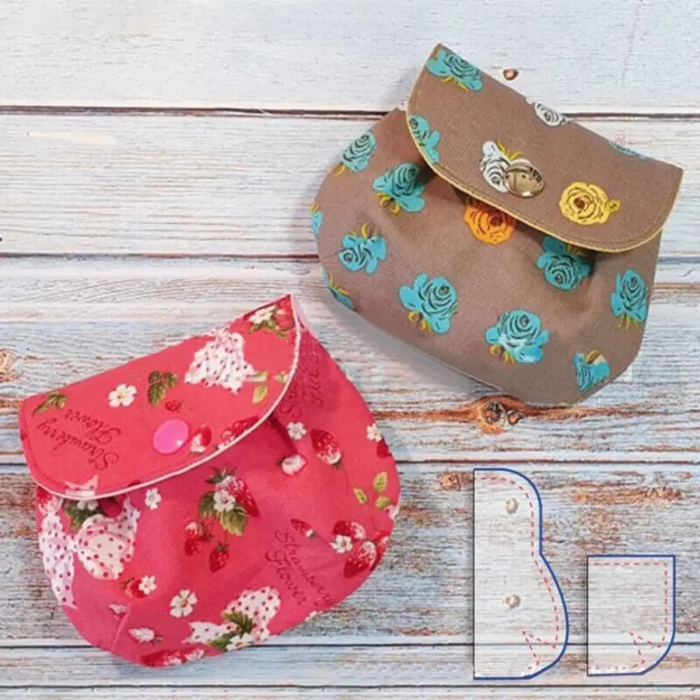 Ensemble de poudres mignonnes sans fermeture éclair, règle de coupe, accessoires d'outils de courtepointe faits à la main, bricolage