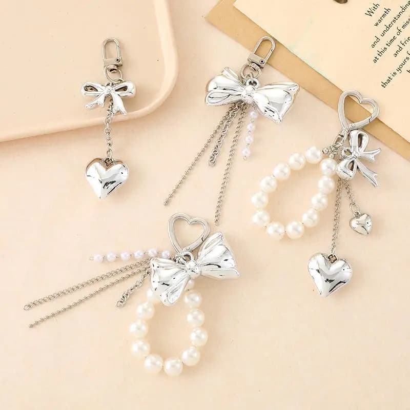 Breloque de sac délicate et polyvalente, porte-clés tendance pour sacs à main, clés et sacs à dos