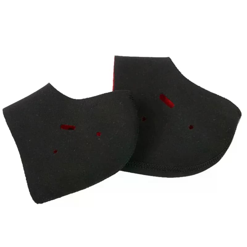 1 paire de chaussettes hydratantes en tissu doux pour le talon