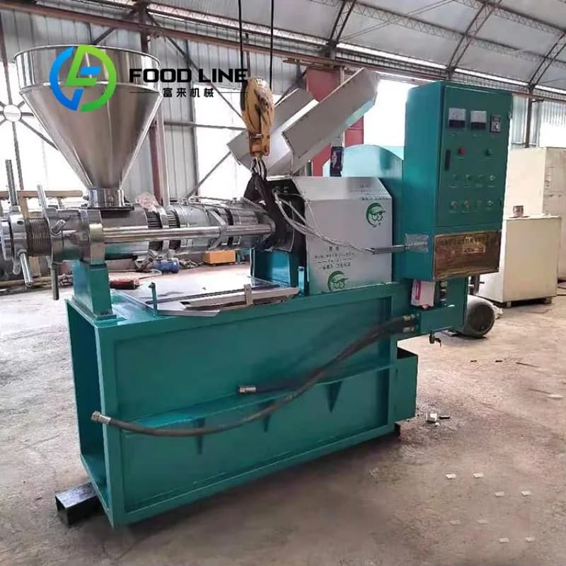 Presse à huile Machine 1-2 T/h presse à huile de palme plante 100kg maison presse à huile d'olive Machine