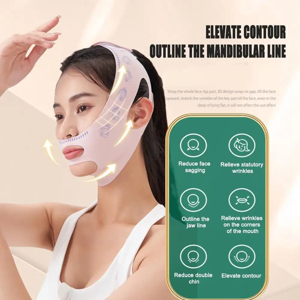 Nouveau Design masque de menton V ligne façonnage masques faciaux visage sculptant