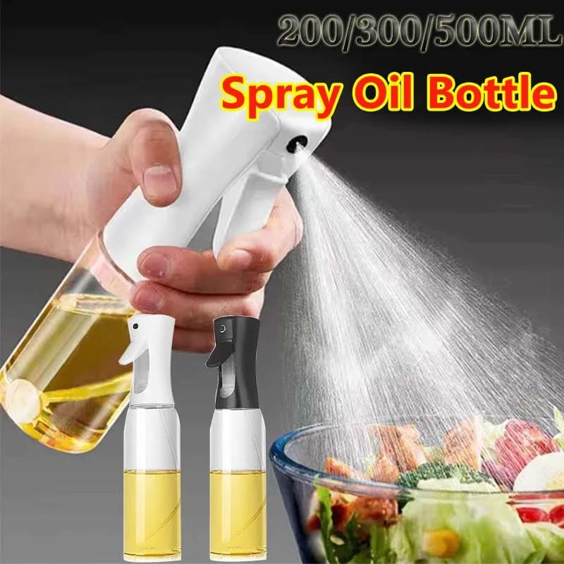 Bouteille de pulvérisation d'huile pour barbecue, pulvérisateur d'huile d'olive, vaporisateur de cuisson, bouteille vide, bouteille de vinaigre, distributeur d'huile, 200/300/500ml
