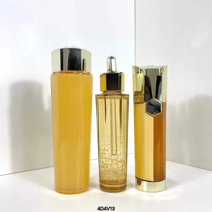 Lotion fortifiante 150ml + Huile aqueuse Youth 50ml + Sérum avancé Double R 50ml