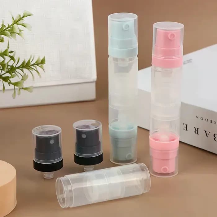 Bouteille de pulvérisation/Lotion à Double tête à pression sous vide