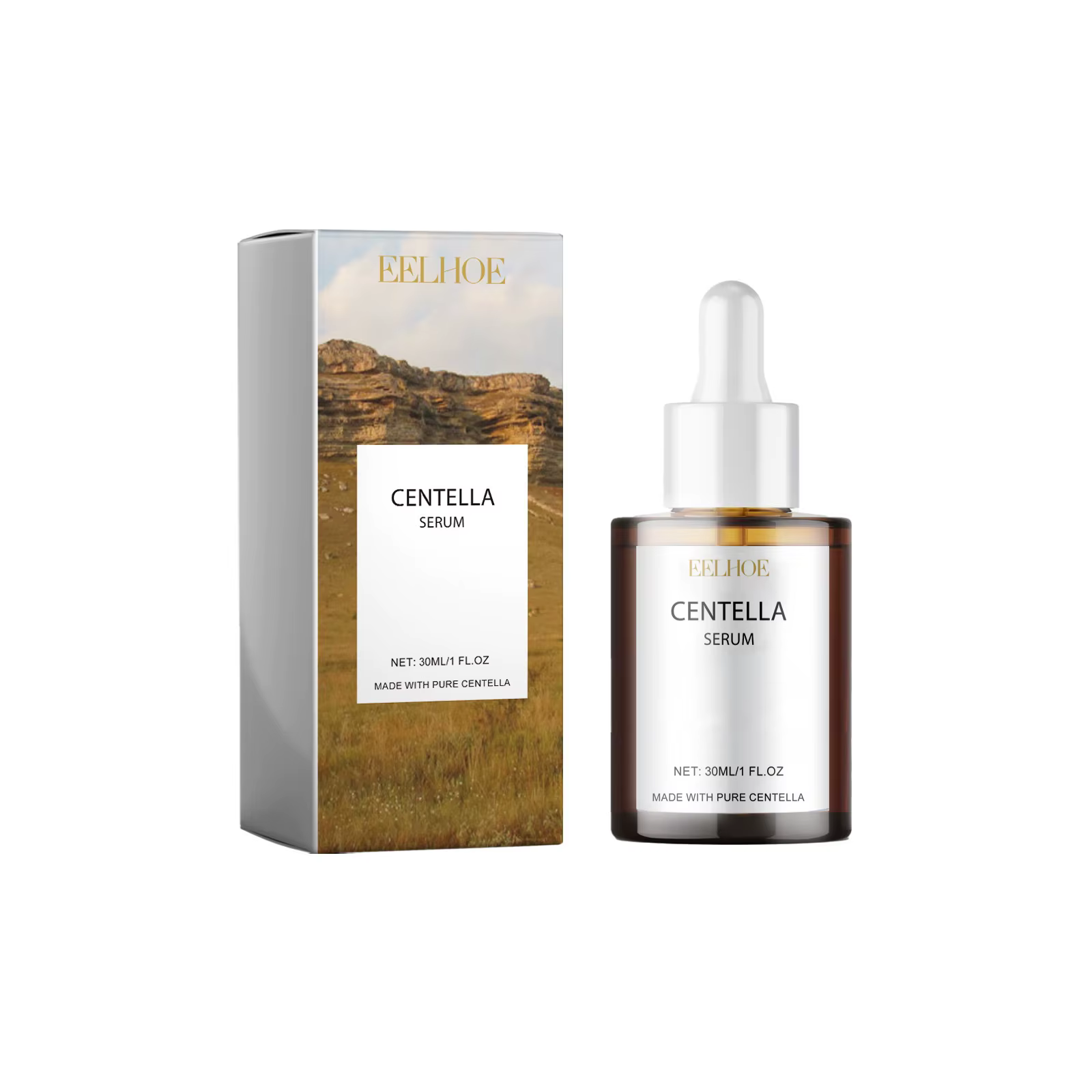 Sérum facial EELHOE à la Centella, réducteur de pores, apaisant, hydratant, réparateur de la barrièr