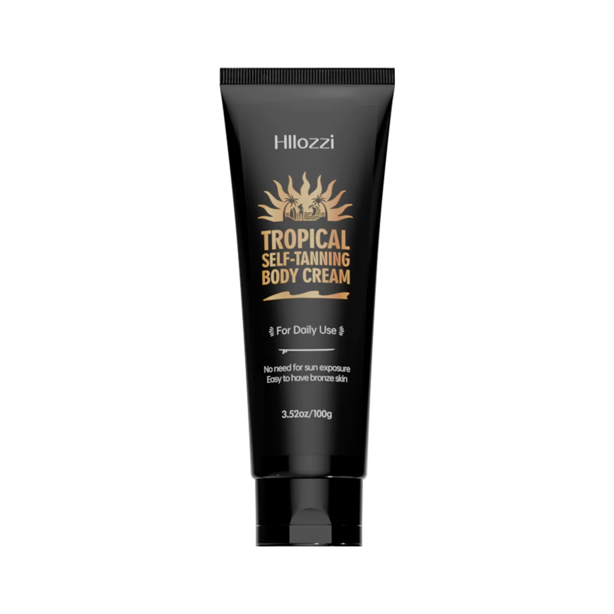 La lotion autobronzante peut être utilisée sur toutes les parties du visage et du corps pour hydrate