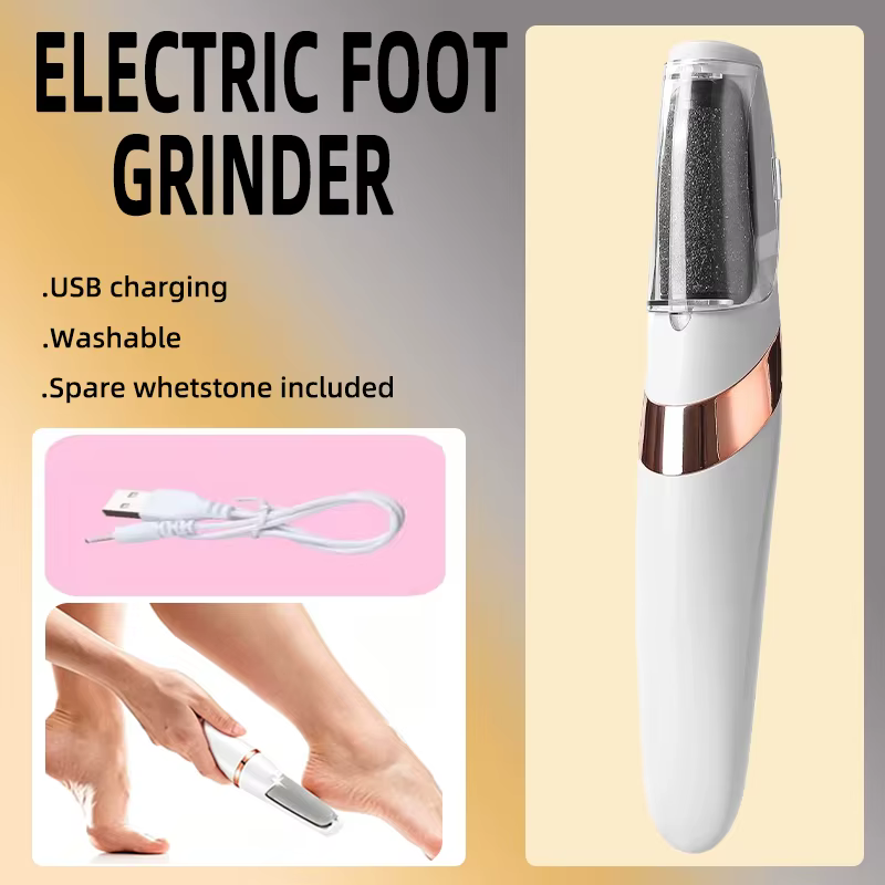 Lime électrique pour les pieds, éliminateur électrique de callosités, brosse pour les pieds, outils