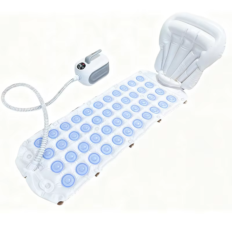 Tapis de massage pour baignoire, bain à bulles, spa beauté avec télécommande et oreiller gonflable,