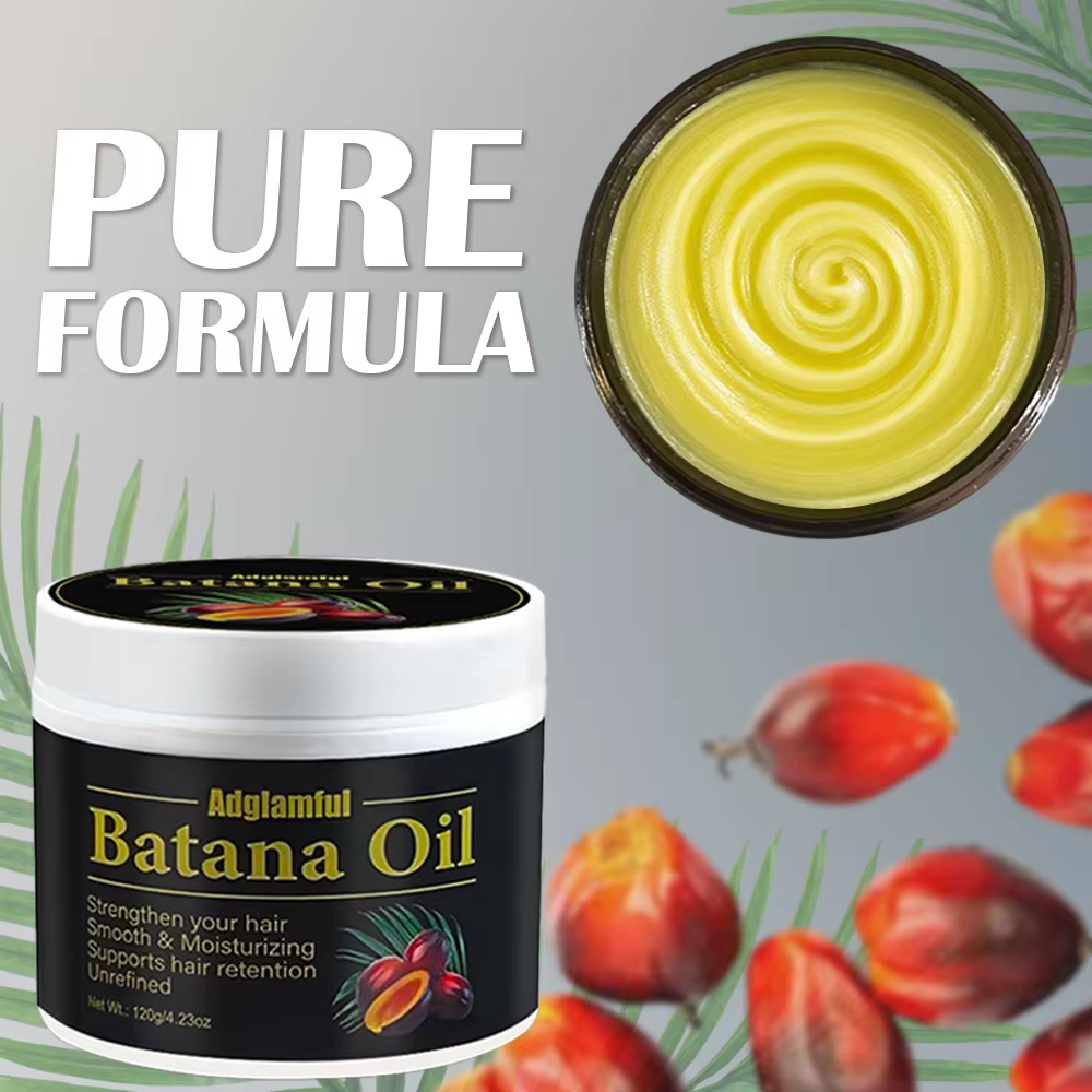 Huile de Batana 120g : lisse instantanément les frisottis en 5 secondes, augmente la brillance, légè