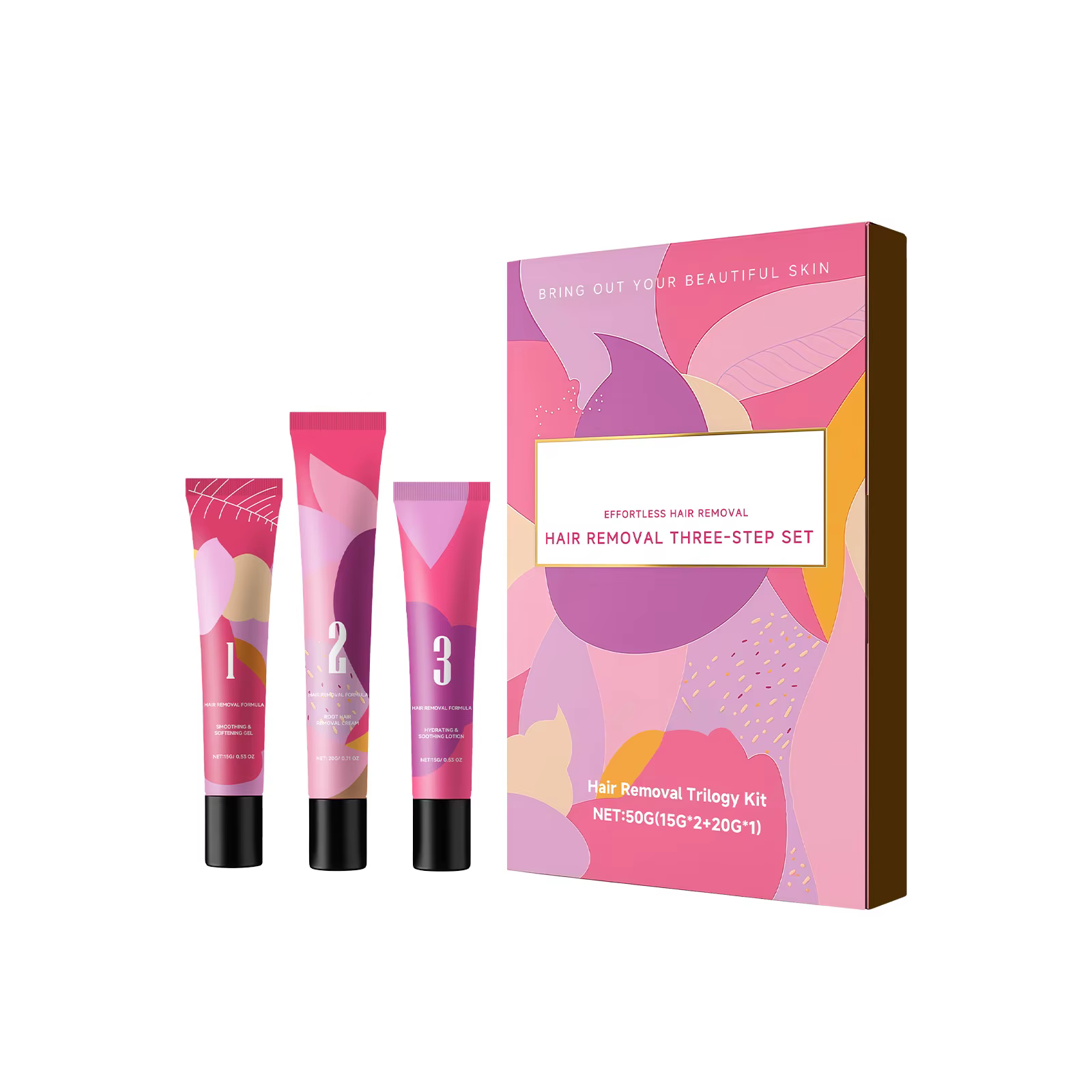 Crème dépilatoire douce pour le visage féminin, convient aux poils épais, fins et rebelles sur le me
