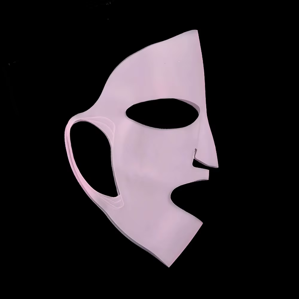 Silicone monde Silicone masque facial réutilisable hydratant Lifting raffermissant Anti-rides visage