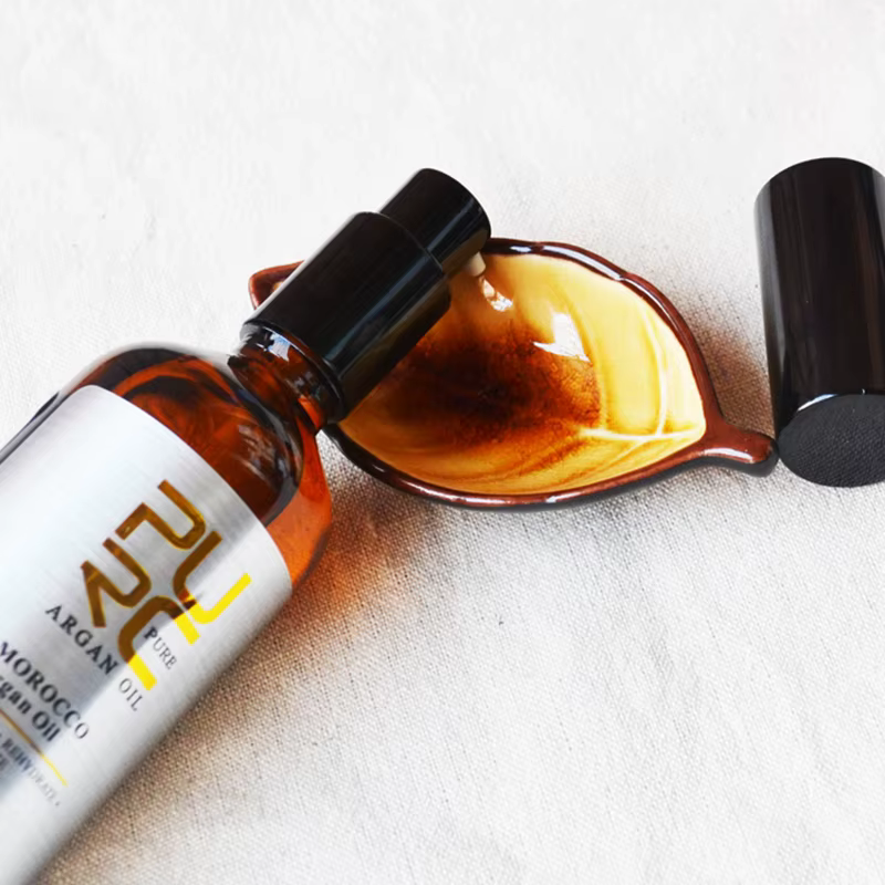 PURC – huile d'argan marocaine, lissante, réparation douce, frisottis, traitements du cuir chevelu s