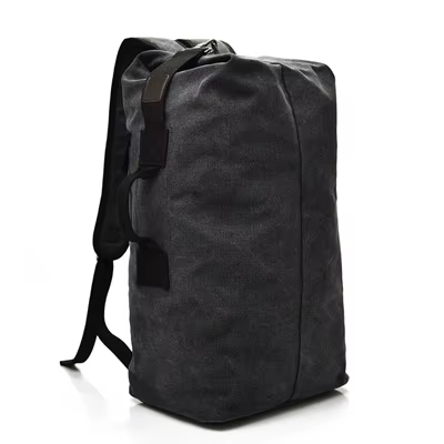 Sac à dos de voyage pour hommes, grande capacité, sac à main d'alpinisme, seau en toile de bonne qua