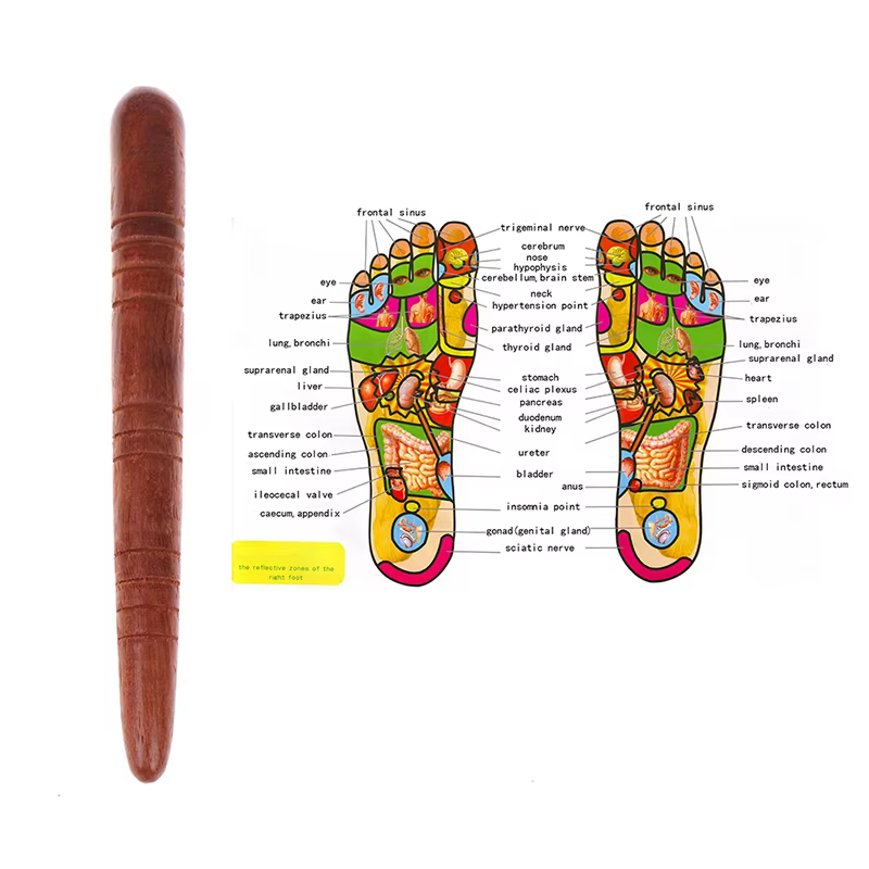Spa pour les pieds en bois, physiothérapie, réflexologie, Massage des pieds thaïlandais, tableau de 