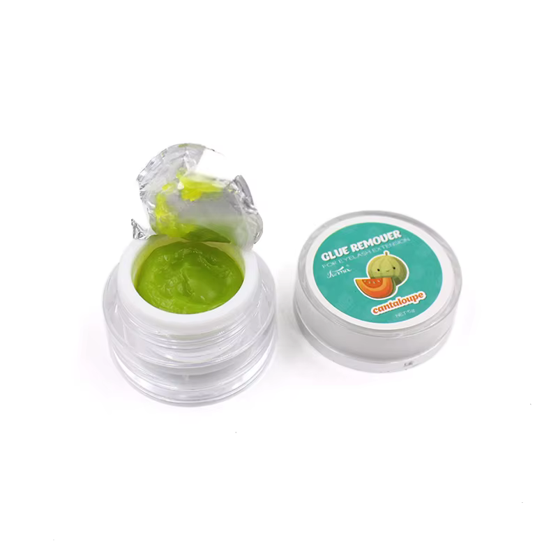 Dissolvant de colle pour cils, odeur parfumée, crème d'élimination de saveur de fruit, professionnel