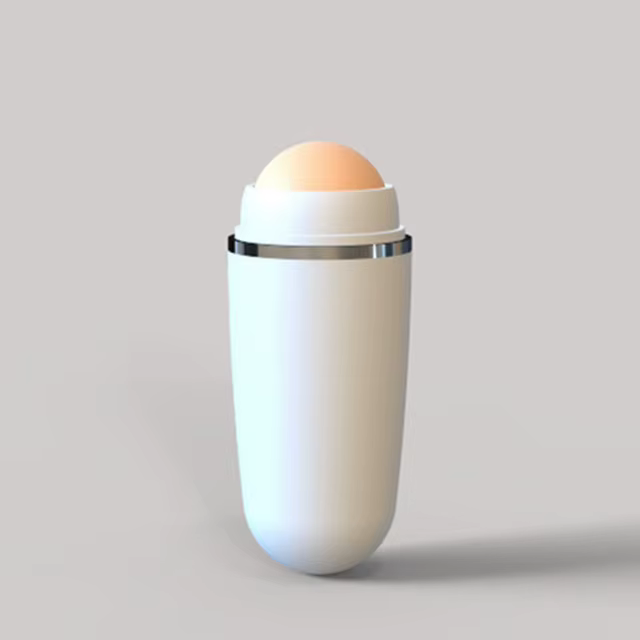 Rouleau absorbant l'huile pour le visage, pierre volcanique naturelle, bâton de Massage, maquillage,