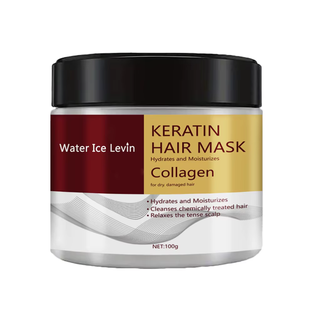 Masque capillaire à la kératine et au collagène pour cuir chevelu gras 250ml – Contrôle du sébum, ne