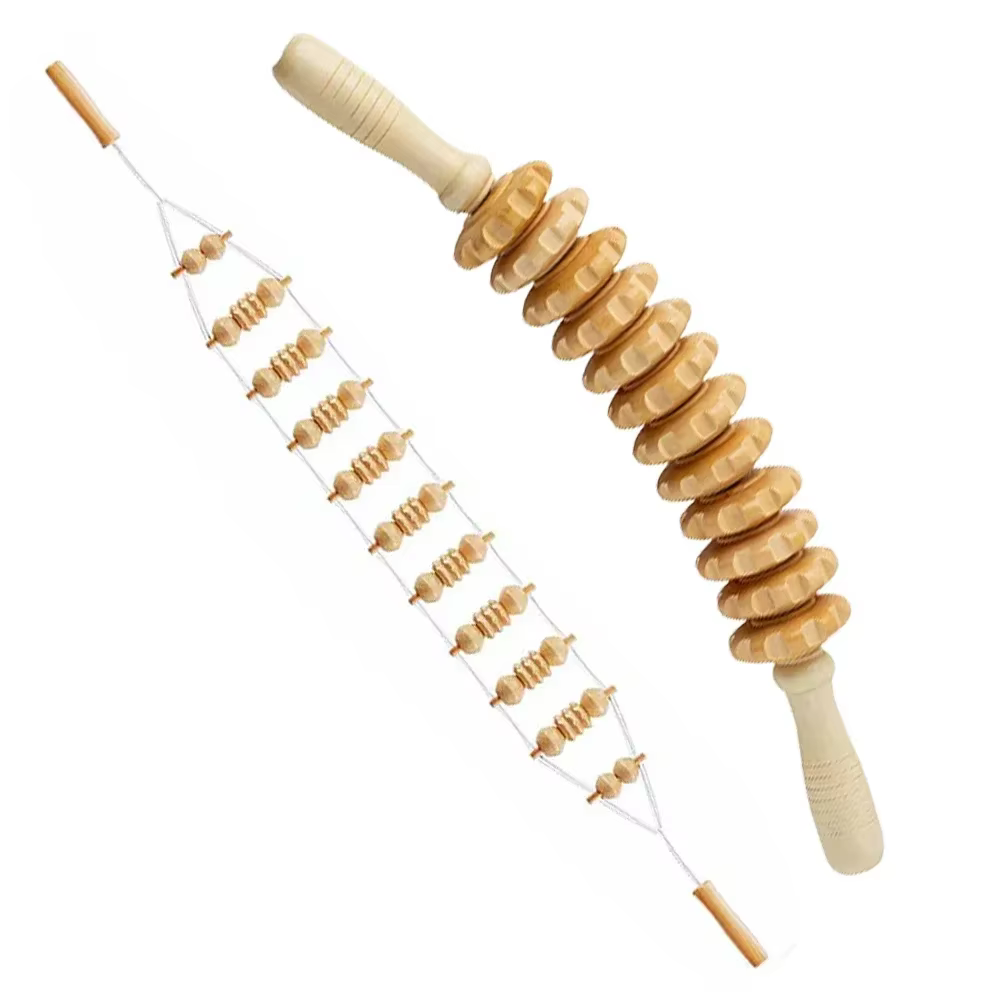 Maderoterapia-Kit de thérapie en bois, outils de massage lymphatique, masseur anti-cellulite en bois