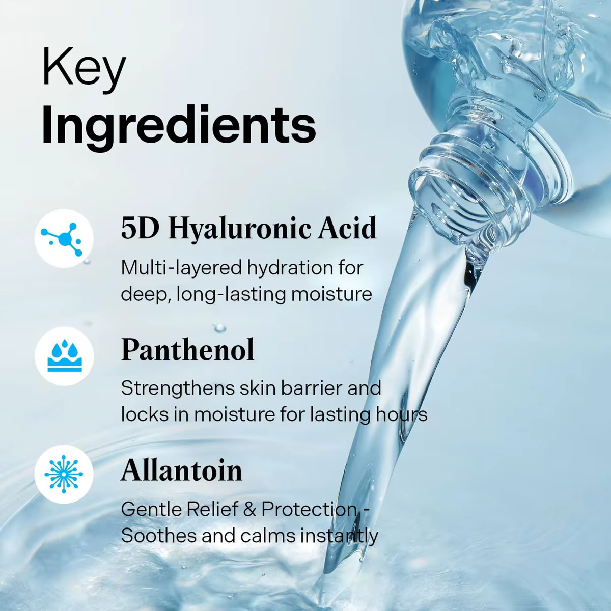 Torriden Dive dans un tonique à faible teneur en acide hyaluronique moléculaire 300 ml, hautement fl