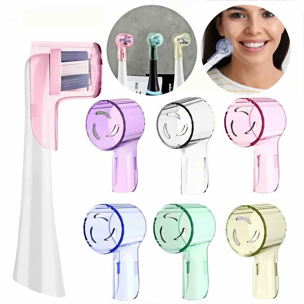 Couvercles anti-poussière pour brosse à dents électrique, 2 à 8 pièces, couleurs, capuchons compatib