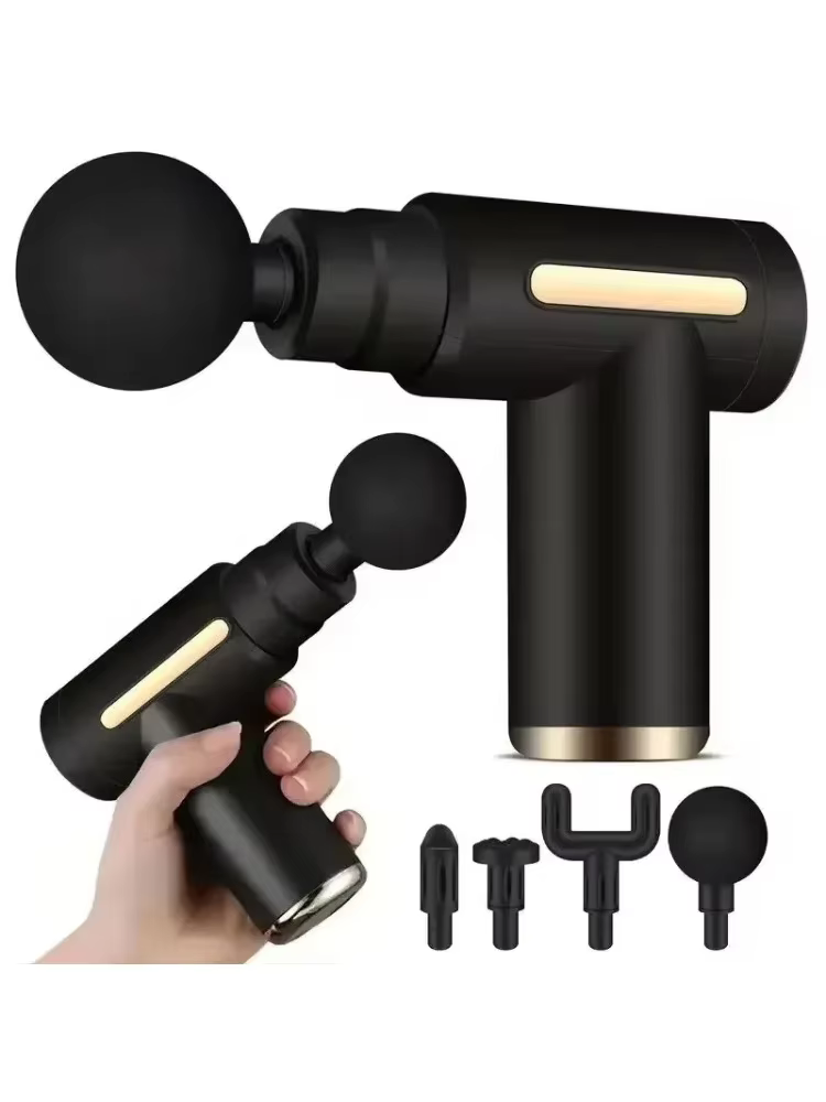 USB Mini pistolet de Massage Fascia Machine Relaxation musculaire pistolet vibrant tige Massage équi