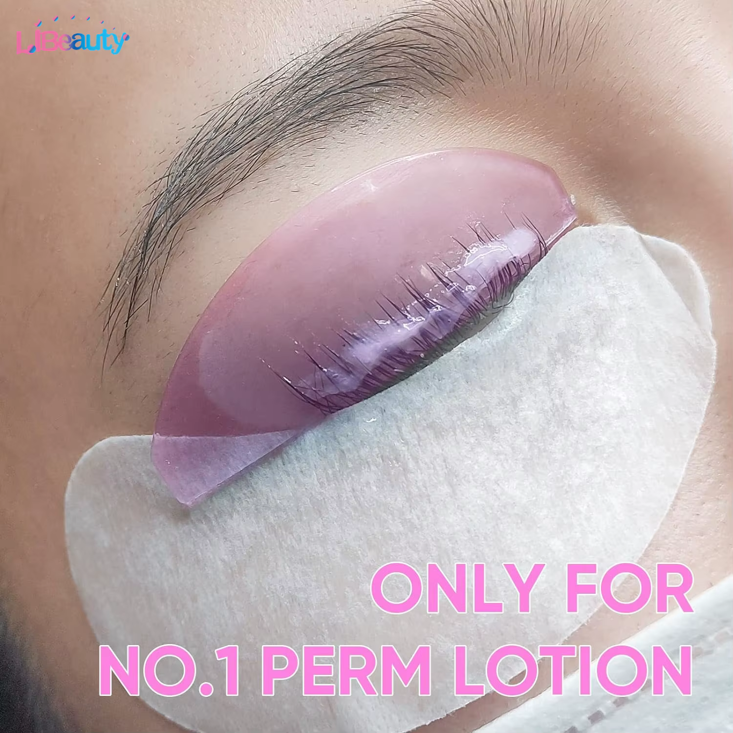 Libeauty 1 paire de tampons adoucissants pour cils, en Silicone, pour permanente, tiges de cils, bou