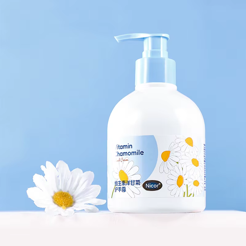Nicor Crème pour les mains à la vitamine et au camomille, hydratante et hydratante pour prévenir
