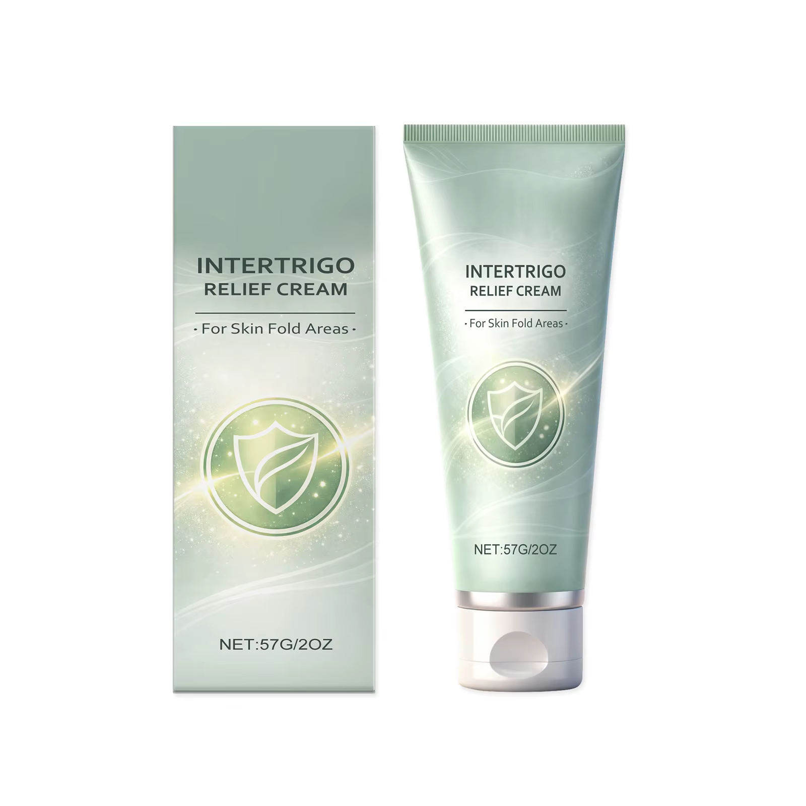 Crème Apaisante Intertrigo pour les Zones à Plis Cutanés : Soin et Soulagement, Prévient les Démange