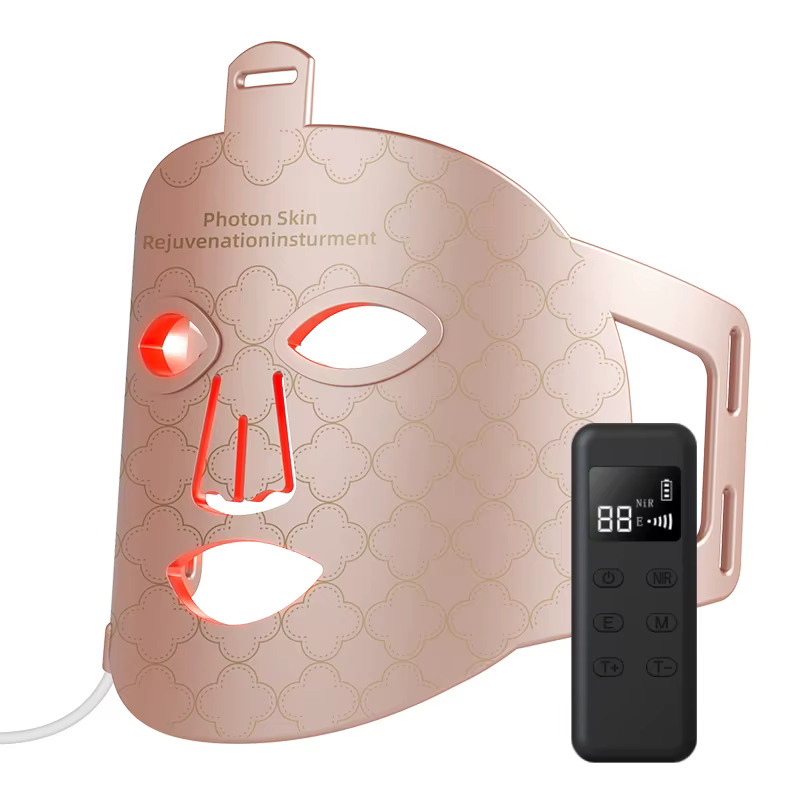 7 couleurs Photon rajeunissement de la peau rouge LED thérapie par la lumière masque facial proche i