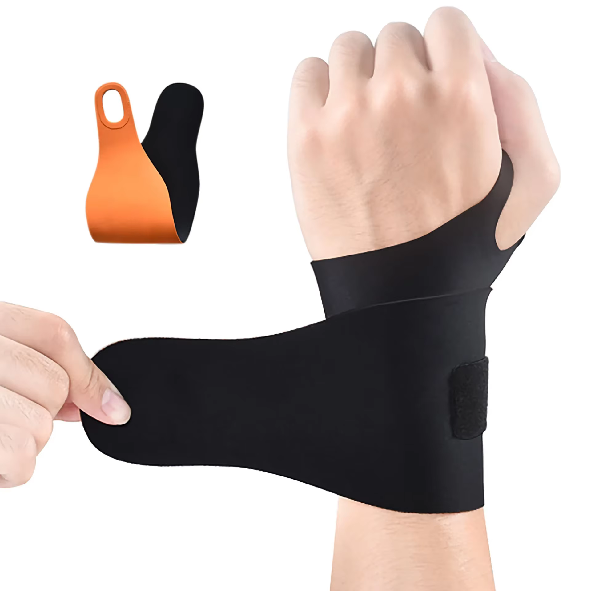 Attelle de poignet réglable parfaite pour les femmes et les hommes, sangle de soutien enveloppante, 