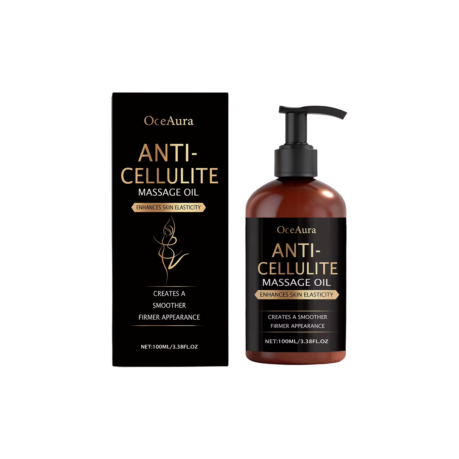OceAura huile de Massage corporel Anti-Cellulite resserrer l'élasticité de la peau amélioration huil