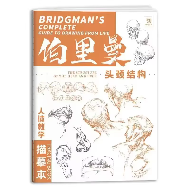 Guide complet de Bridgman pour dessiner de la vie, croquis de traçage, tutoriel peint à la main, liv