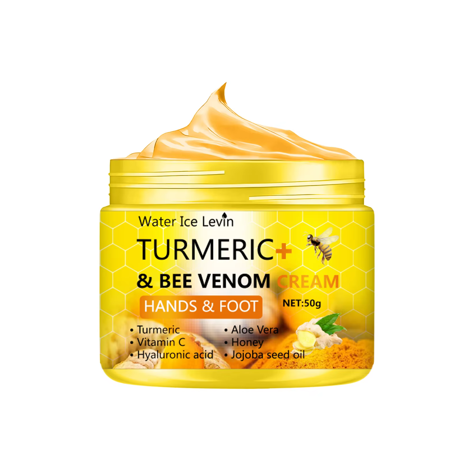 Curcuma veine d'abeille Anti-séchage fissure pied crème main craquelée réparation peau élimination s