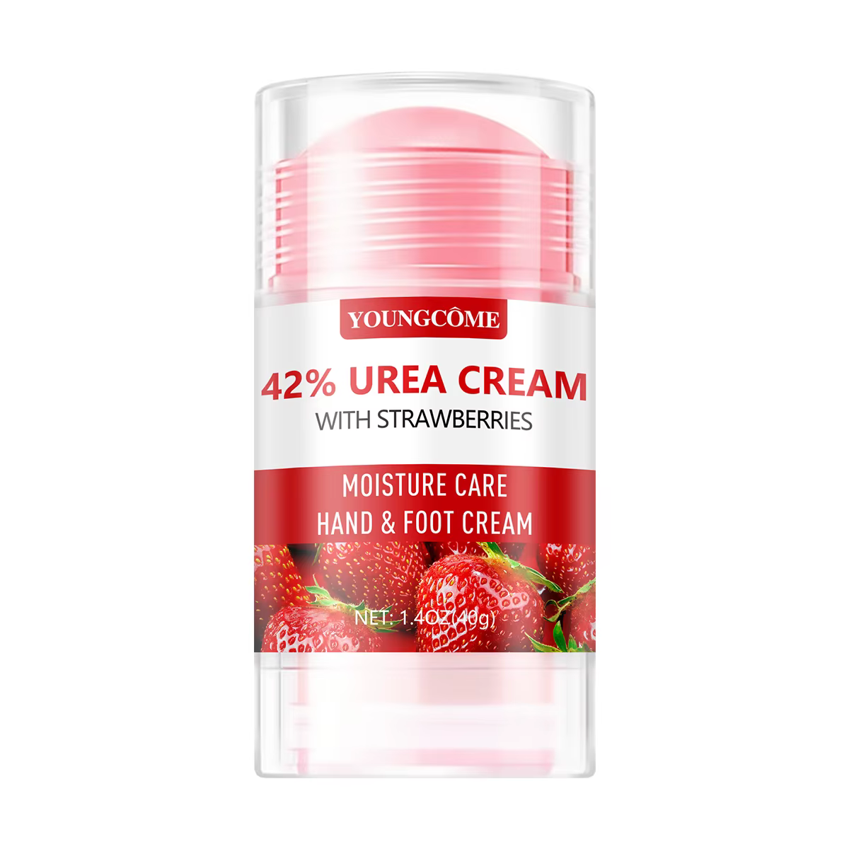Crème contre l'urée, fraise, pour les mains et les pieds, prévient la sécheresse, les fissures des m
