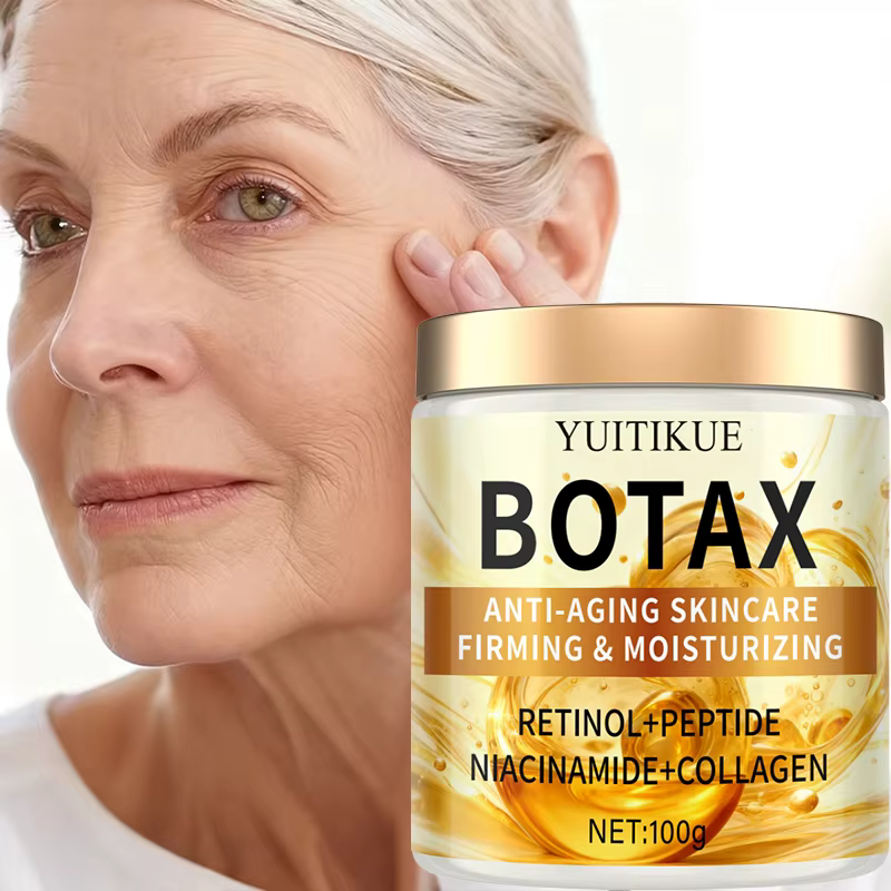 YUITIKUE BOTAX Crème Anti-âge 100g - Peptide de Rétinol Niacinamide Collagène, Absorption rapide lég