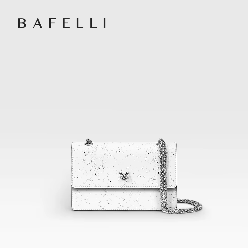 Sac bandoulière mini de luxe avec chaîne, petit sac carré pour femme, nouvelle mode 2026 - Bafelli