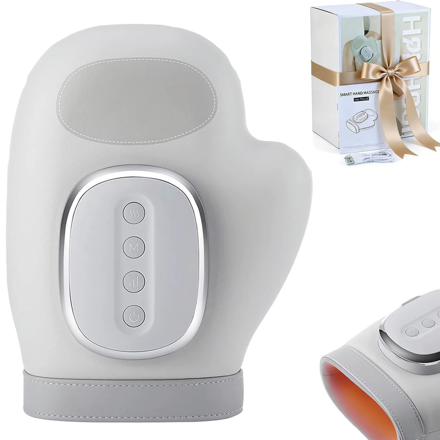 Masseur de mains avec compression par airbag, machine de massage des doigts, du poignet et de la pau