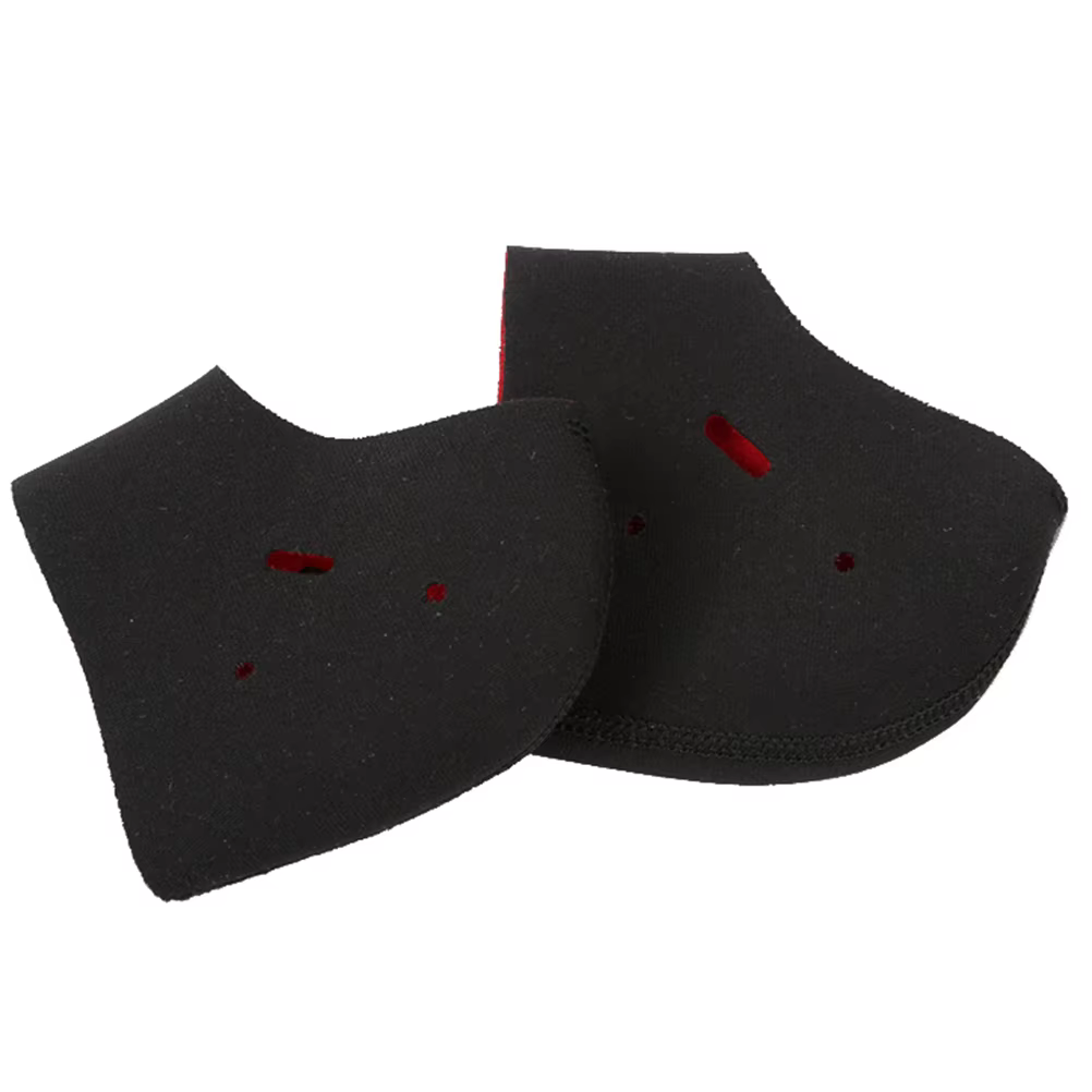 1 paire de chaussettes hydratantes en tissu doux pour le talon, entretien des pieds craquelés, soins