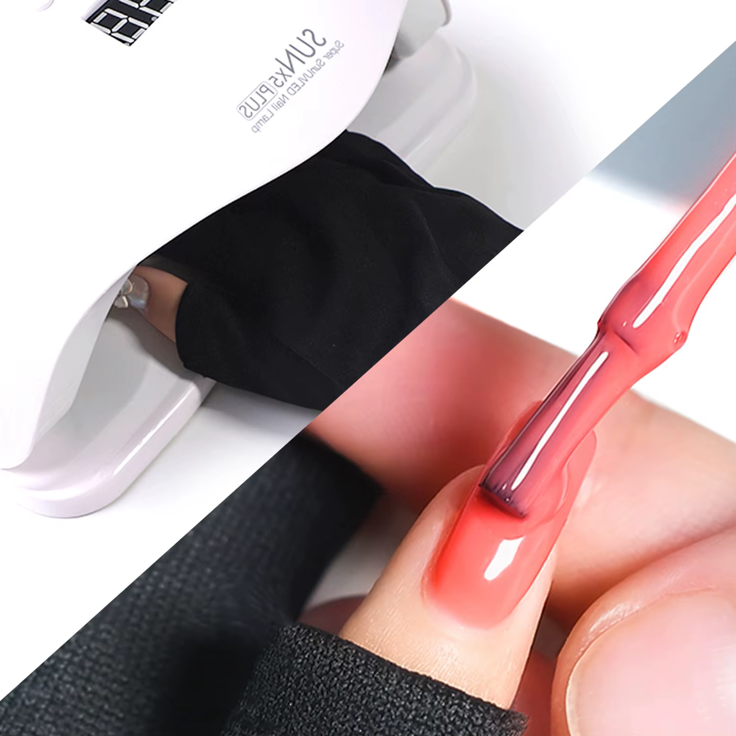 Gants Anti UV en Gel, gants de Protection professionnels pour manucure, protège les mains, Nail Art,