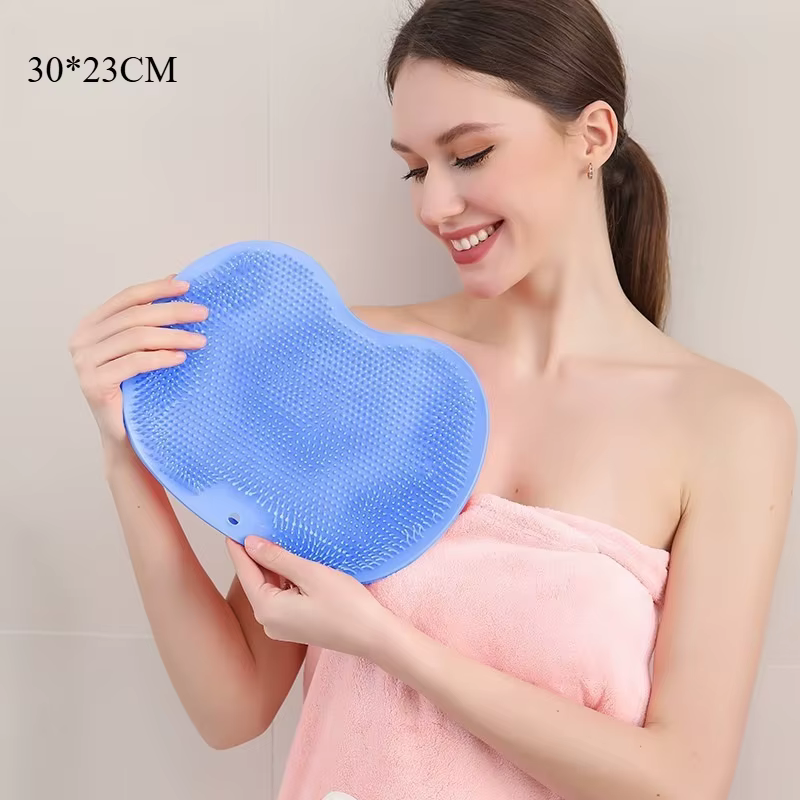 Brosse exfoliante pour les pieds et le dos, ventouse antidérapante, nettoyage en profondeur pour éli
