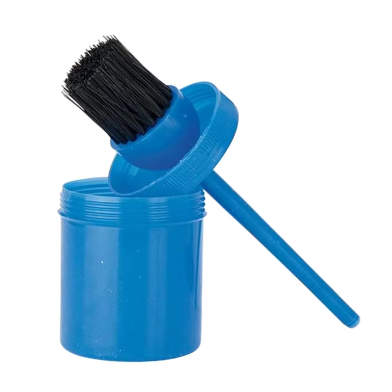 Brosse à huile pour sabots cheval, anti-fuite, brosse à graisse, outil nettoyage pour toilettage eff