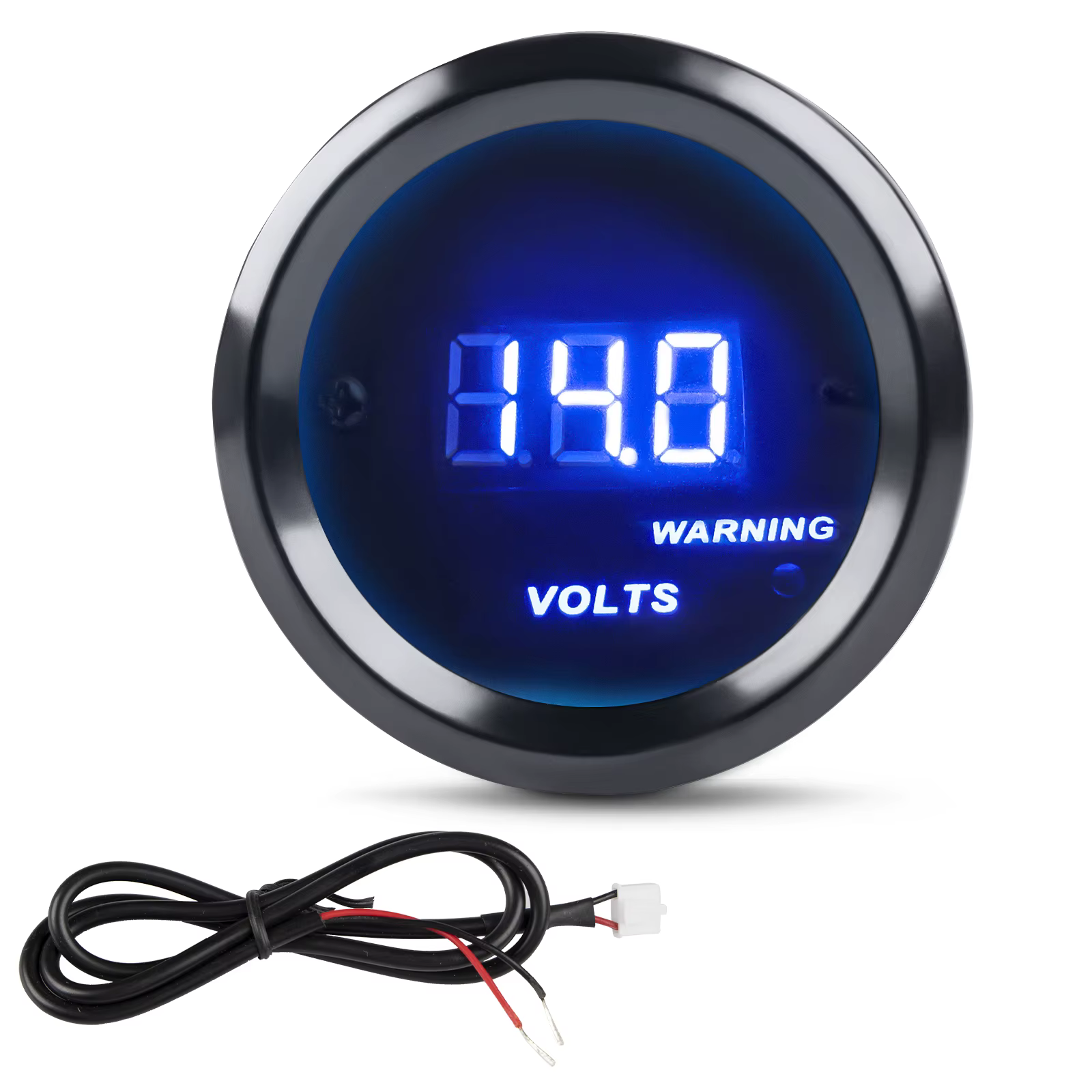 Manomètre de pression d'huile numérique LED 2 "52mm manomètre d'huile avec capteur 0-150PSI compteur