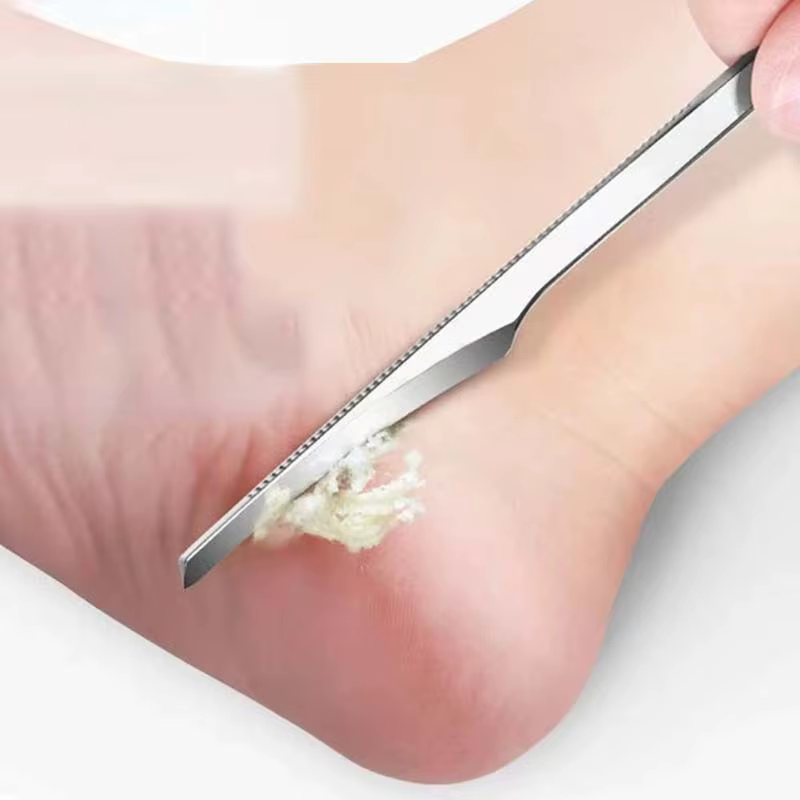 1 pièces manucure pédicure outils orteil ongles rasoir pieds pédicure couteau Kit pied callosités râ