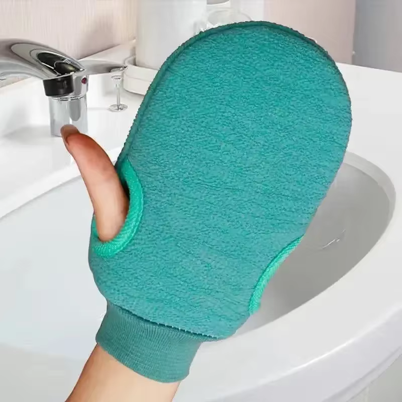 Gants exfoliants pour le corps, pour éliminer les peaux mortes, pour le bain, la douche, le spa, le 