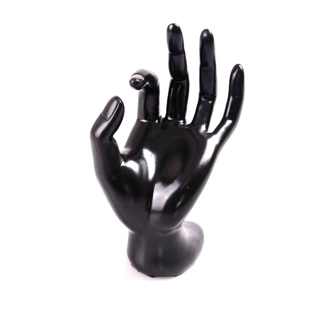 Présentoir de Bijoux en Forme de Main de Mannequin pour Bagues, Bracelets et Gants – Idéal pour Cade