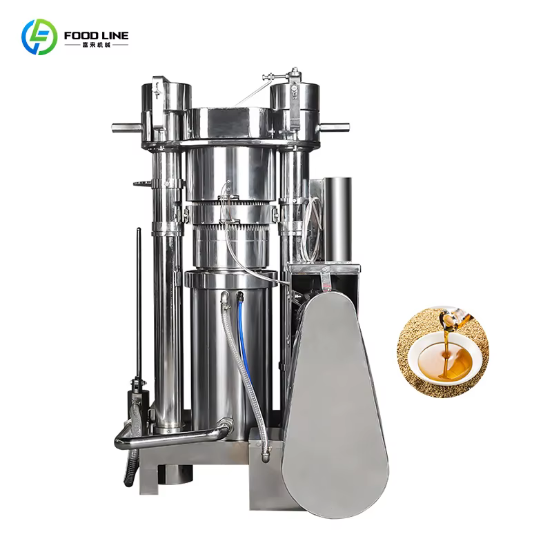 Presse à huile hydraulique personnalisée haute pression, équipement d'extraction d'huile à froid com