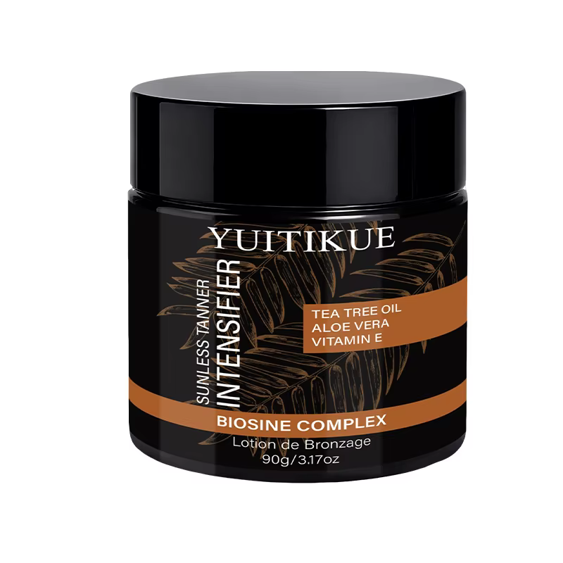 YUITIKUE Intensificateur de bronzage rapide, 90g Complexe Biosine avec huile d'arbre à thé et aloe v