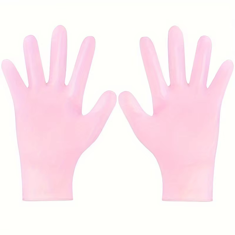 Lot de 2 gants hydratants en Silicone, exfoliants pour prévenir les mains sèches et laisser les main